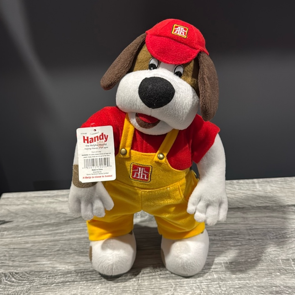 Home Hardware | Handy the Helpful Hound (2006) - Rare Collectible Mascot Plush